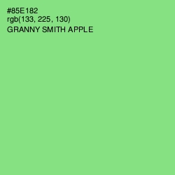 #85E182 - Granny Smith Apple Color Image